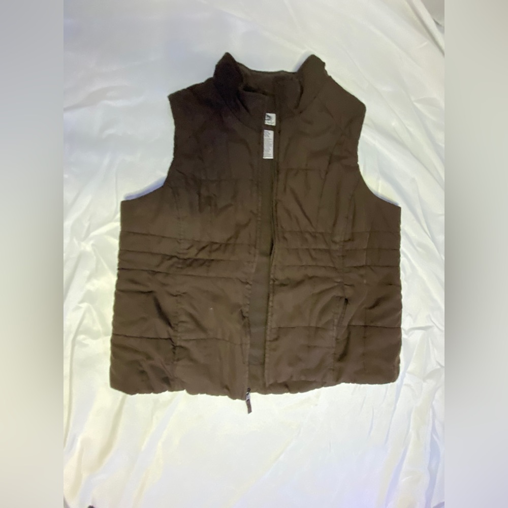 Brown vest. Women’s large